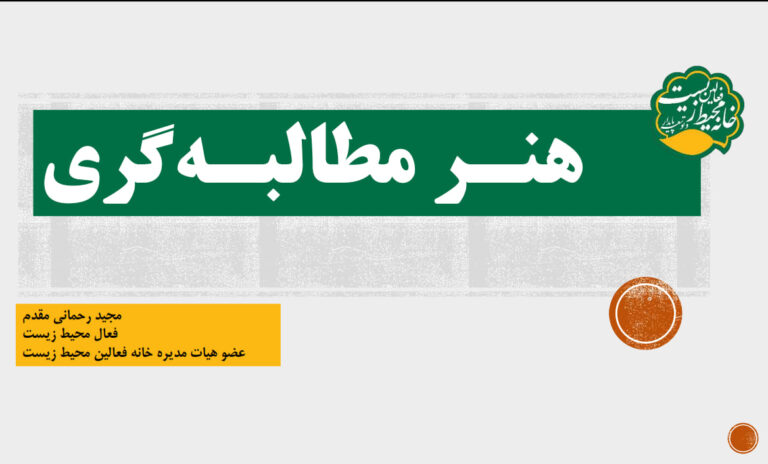 هنر مطالبه گری